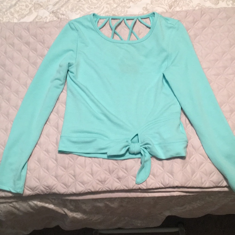 Sketchers blue long sleeve